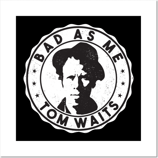 Tom Waits Wall Art by Durro